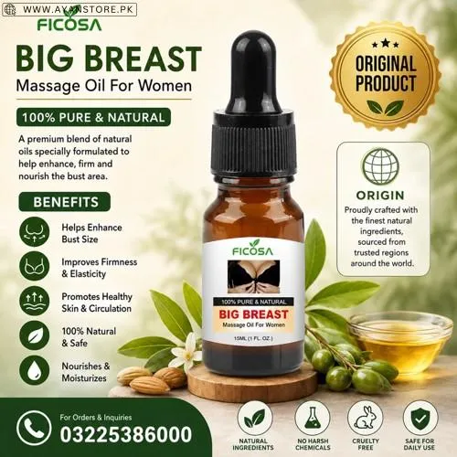 Big Breast Massage Oil For Women in Pakistan