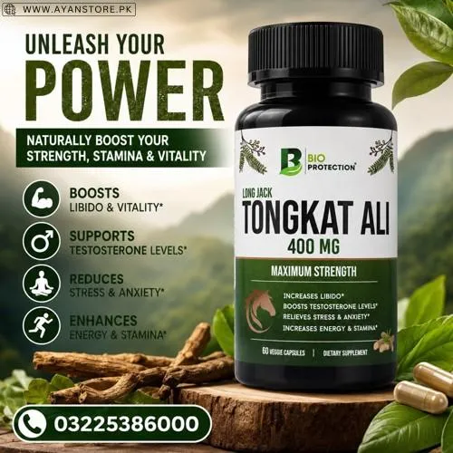 Bio Protection Tongkat Ali 400 Mg Capsules in Pakistan