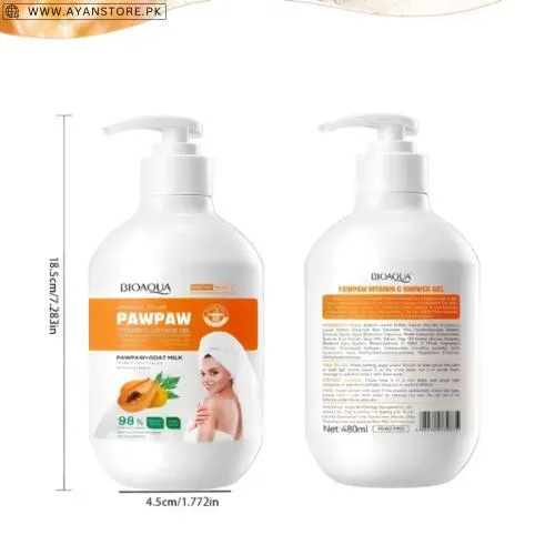 Bioaqua Papaya Brightening Body Wash