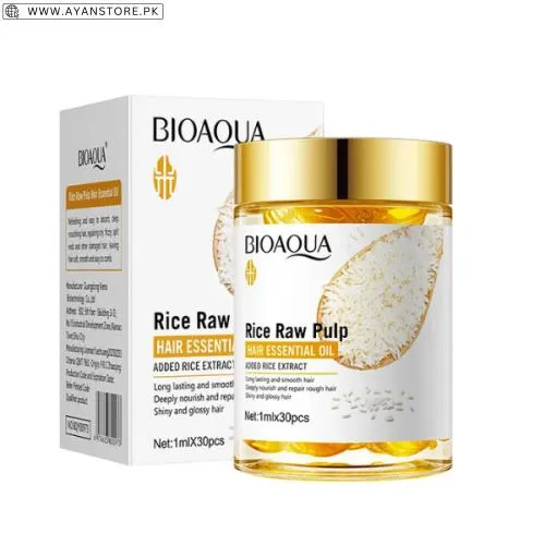 Bioaqua Rice Raw Pulp Hair Essential Oil Bioaqua Rice Raw Pulp Hair Essential Oil