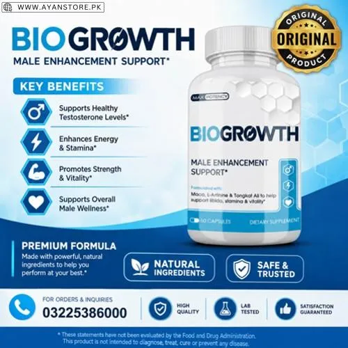 Biogrowth Male Pills in Pakistan