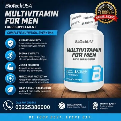 BioTechUSA Multivitamin for Men Tablets in Pakistan