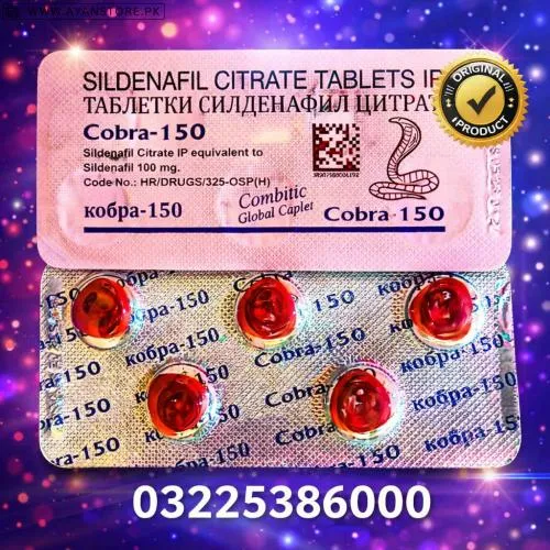 Black Cobra 150mg Tablet in Pakistan