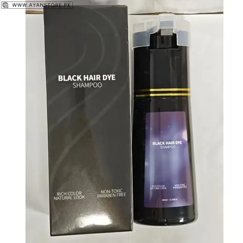 Black Hair Dye Shampoo