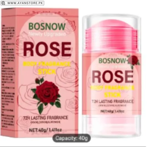 Bosnow Rose Body Fragrance Stick 