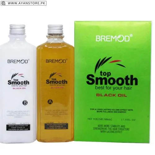 Bremod Top Smooth Black Hair Oil 