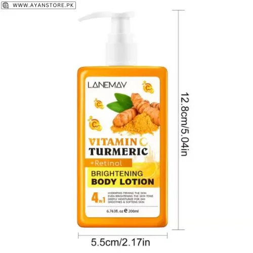 Brightening Body Lotion with Vitamin C & Turmeric