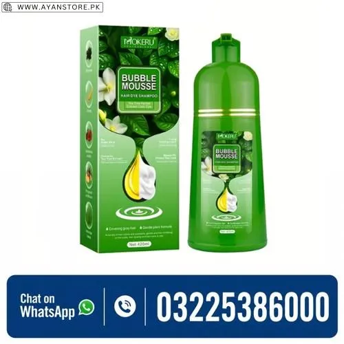 Bubble Mousse Hair Dye Shampoo in Pakistan