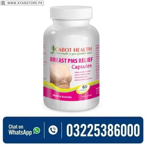 Cabot Health Breast Pms Relief Capsules in Pakistan