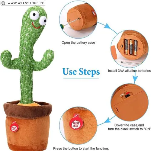 Cactus Talking Toy 