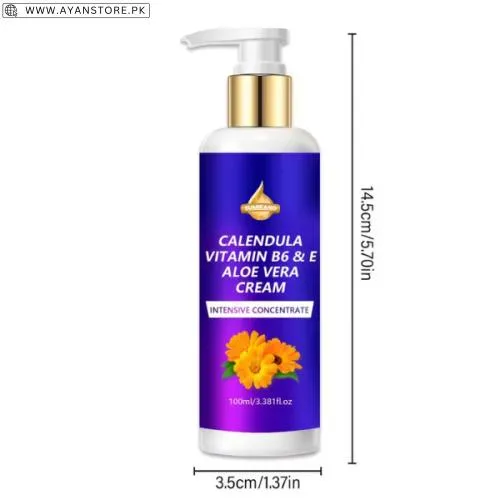Calendula Vitamin B6 & E Aloe Vera Body Cream