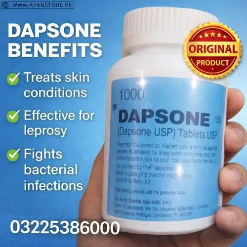 Dapsone 100mg Tablets in Pakistan