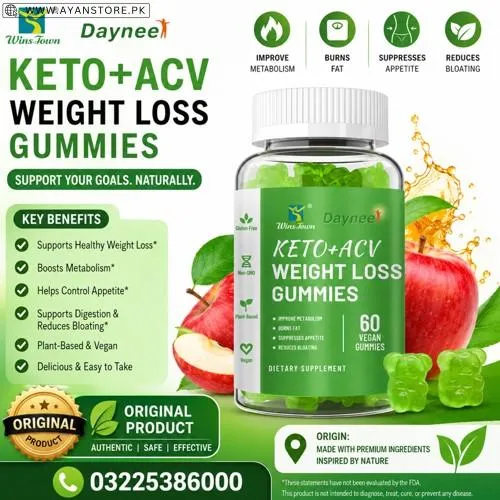 Daynee KETO+ACV Weight Loss Gummies in Pakistan