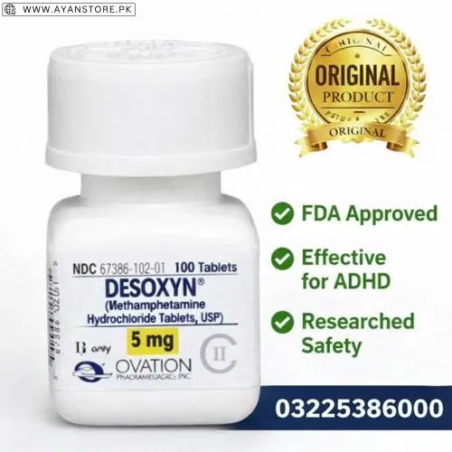 Desoxyn 5mg Tablets in Pakistan