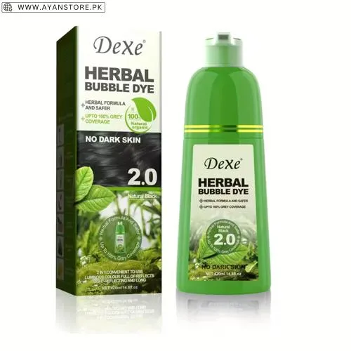 Dexe 3-in-1 Black Hair Dye Shampoo