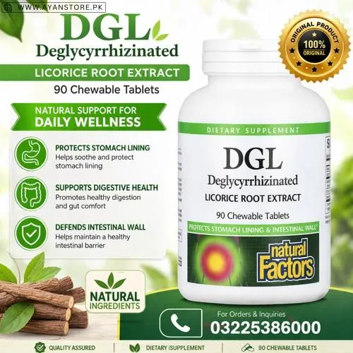 DGL Deglycyrrhizinated Licorice Root Extract Tablets in Pakistan