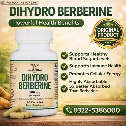 Dihydro Berberine 100mg Capsules in Pakistan