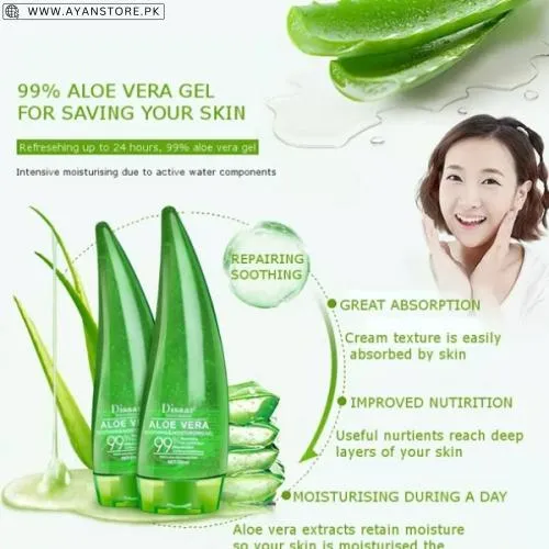 Disaar Aloe Vera 99% Soothing Gel Price In Pakistan