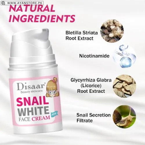 Disaar Snail Glowing Face Cream Disaar Snail Glowing Face Cream