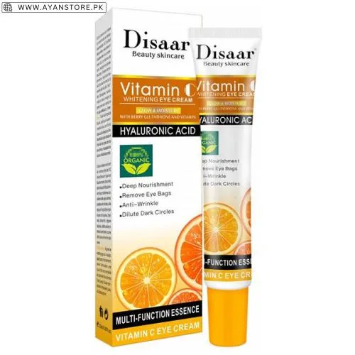 Disaar Vitamin C Whitening Eye Cream  Disaar Vitamin C Whitening Eye Cream