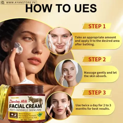 Donkey Milk Moisturizer Cream