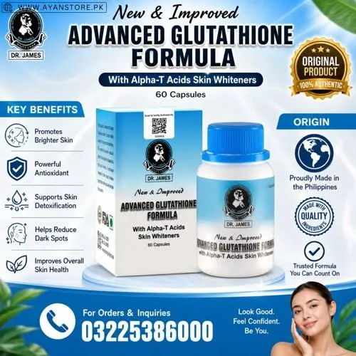 Dr James Glutathione Curma Capsule in Pakistan