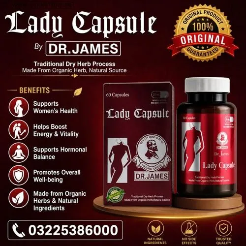 Dr James Lady Capsule in Pakistan