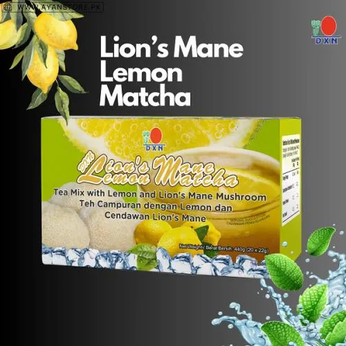 DXN Lion’s Mane Lemon Matcha in Pakistan
