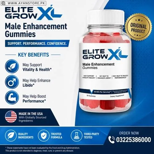 Elite Grow Xl Male Performance Gummies in Pakistan