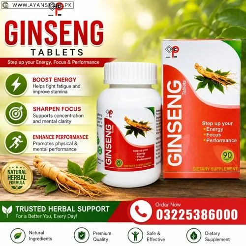 Embassy Ginseng Tablets in Pakistan