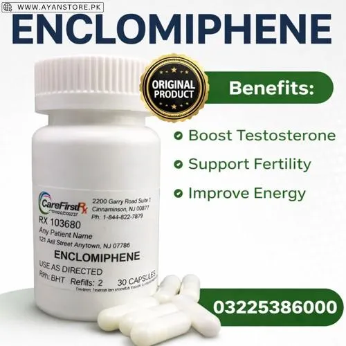 Enclomiphene Capsules in Pakistan