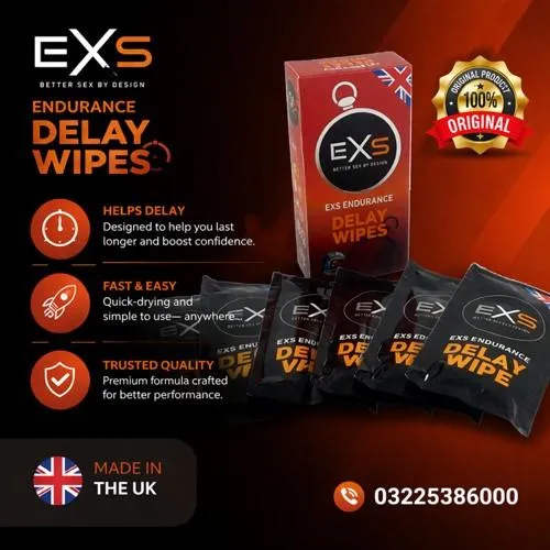 EXS Delay Wipes in Pakistan