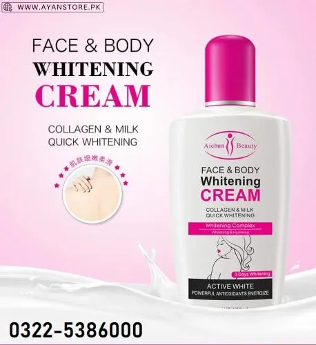 Face & Body Cream Collagen Milk Lotion In Pakistan