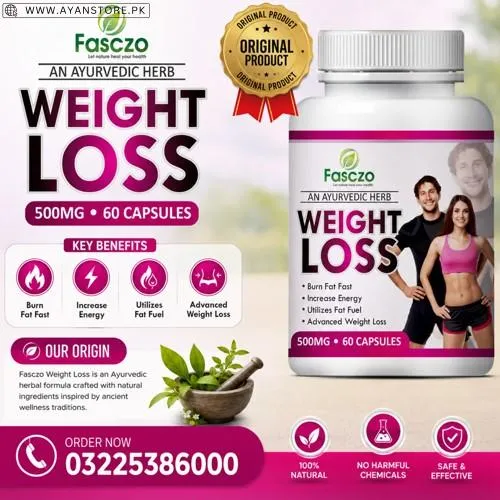 Fasczo Weight Loss Ayurvedic Capsules in Pakistan