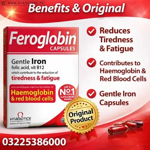 Feroglobin Capsules in Pakistan