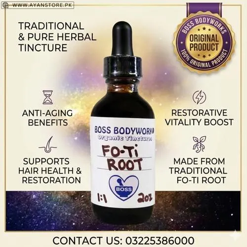 Fo-Ti Root BOSS Bodyworks Oil in Pakistan 