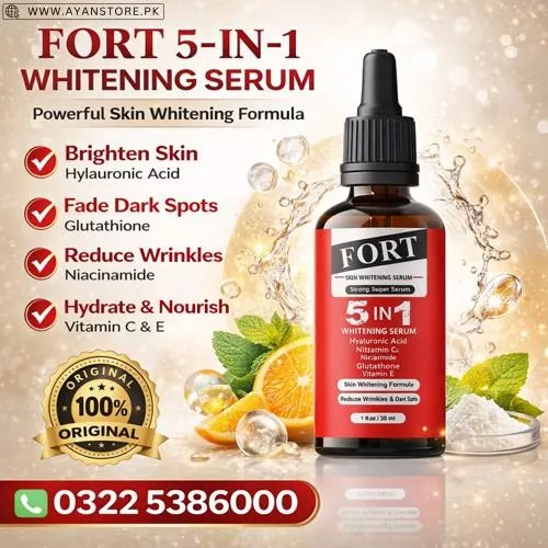 FORT 5in1 Skin Whitening Serum in Pakistan