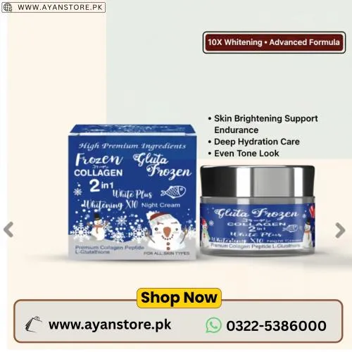 Frozen Collagen 2 in 1 Whitening Capsules in Pakistan
