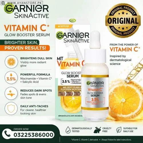 Garnier SkinActive Vitamin C Glow Booster Serum in Pakistan