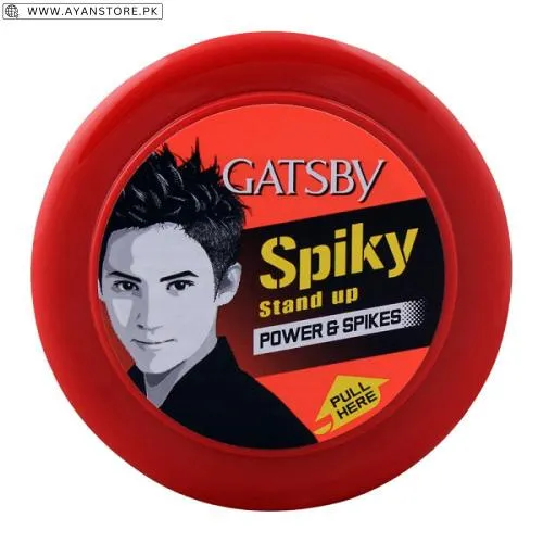 Gatsby Spiky Stand Up Power & Spikes Styling Hair Wax Gatsby Spiky Stand Up Power & Spikes Styling Hair Wax