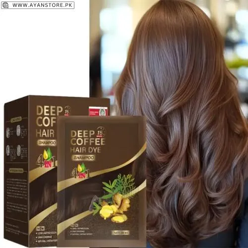 Ginger 4-in-1 Hair Dye Shampoo
