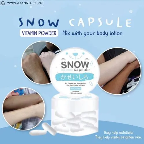Gluta Snow Capsules in Pakistan
