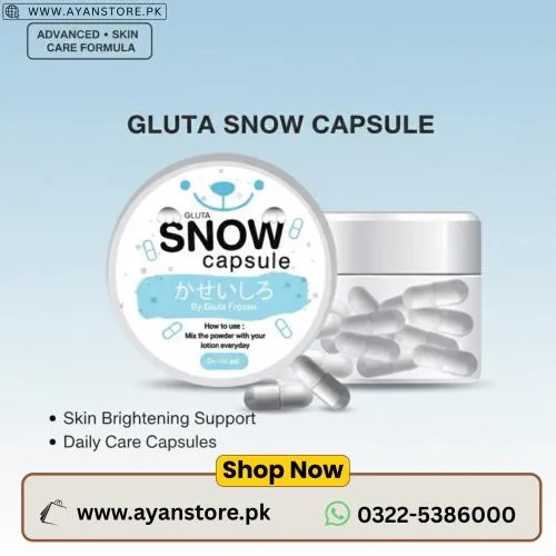 Gluta Snow Capsules in Pakistan