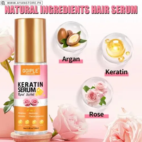 Goiple Keratin Hair Serum Rose Scent
