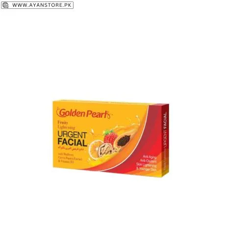 Golden Pearl Urgent Facial Fruity Price In Pakistan