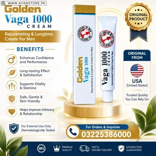 Golden Vaga 1000 Delay Cream in Pakistan