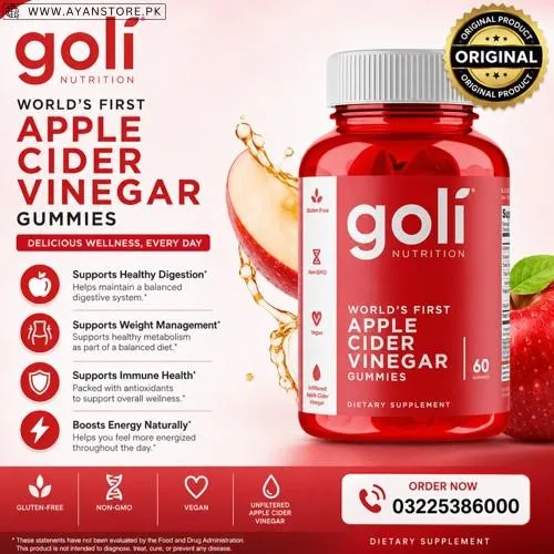Goli Nutrition Apple Cider Vinegar Gummies in Pakistan