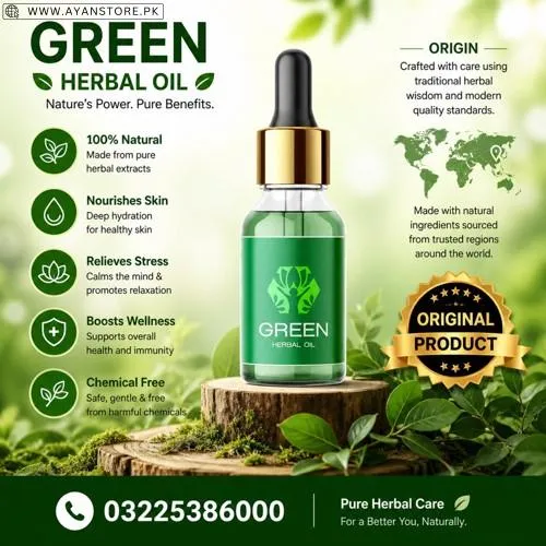 Green Herbal Oil in Pakistan