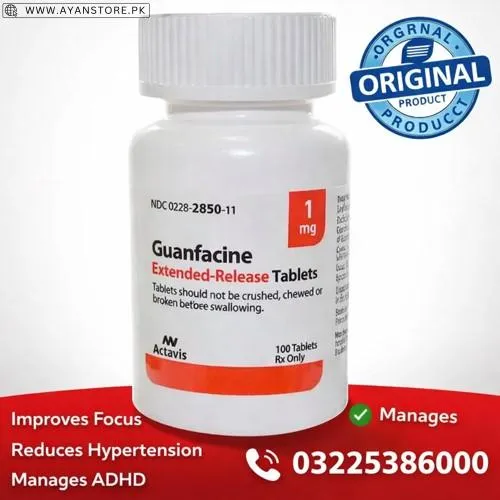 Guanfacine Extended-Release Tablets in Pakistan