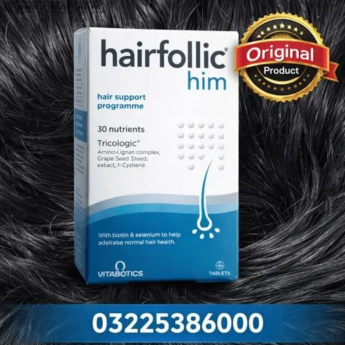 Hairfollic Him Tablets in Pakistan